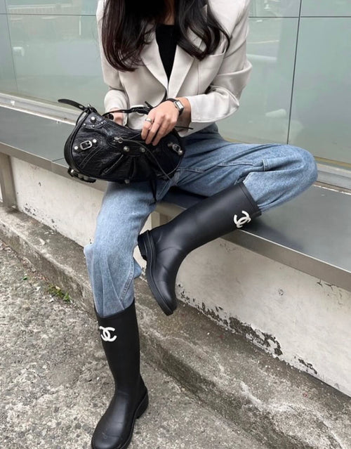 Gummistiefel Schwarz