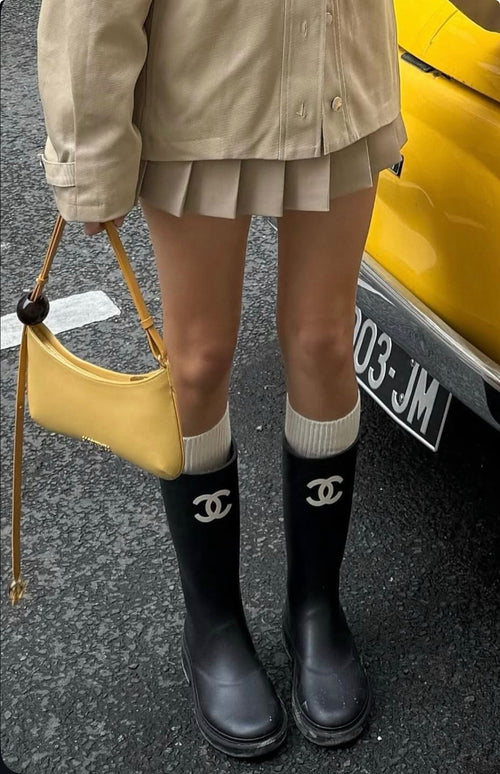 Gummistiefel Schwarz