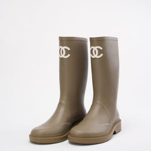 Gummistiefel Khaki
