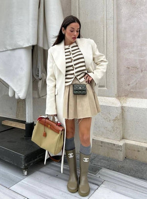 Gummistiefel Khaki